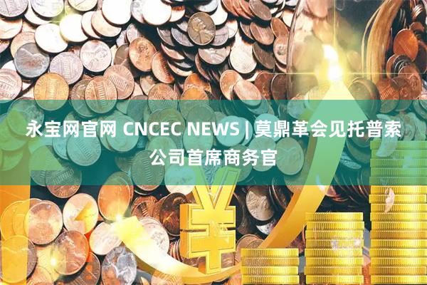 永宝网官网 CNCEC NEWS | 莫鼎革会见托普索公司首席商务官