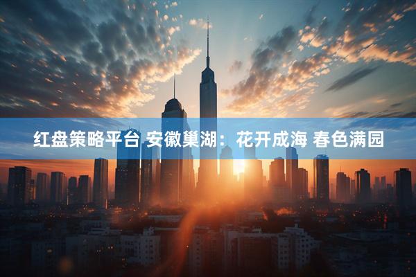 红盘策略平台 安徽巢湖：花开成海 春色满园