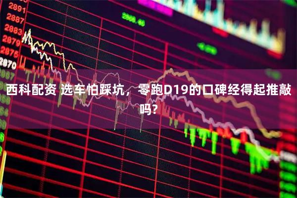 西科配资 选车怕踩坑，零跑D19的口碑经得起推敲吗?